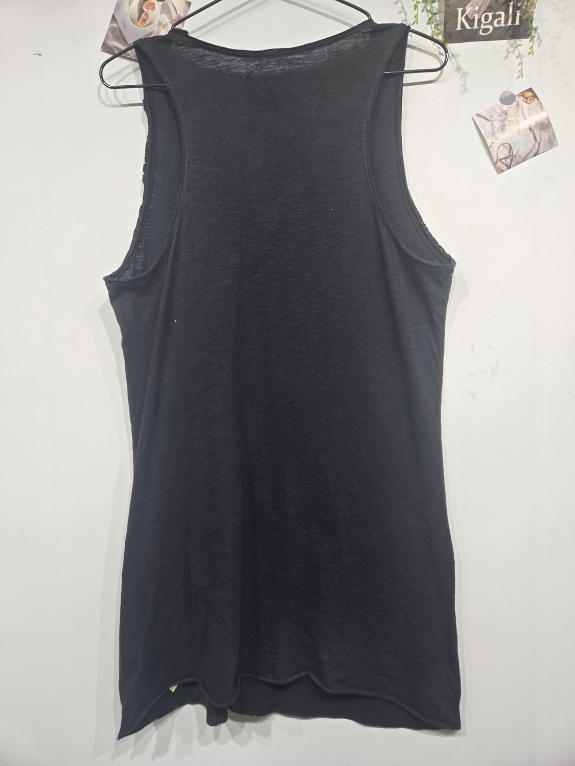 디젤 블랙 크랙 나시 원피스 상품이미지4