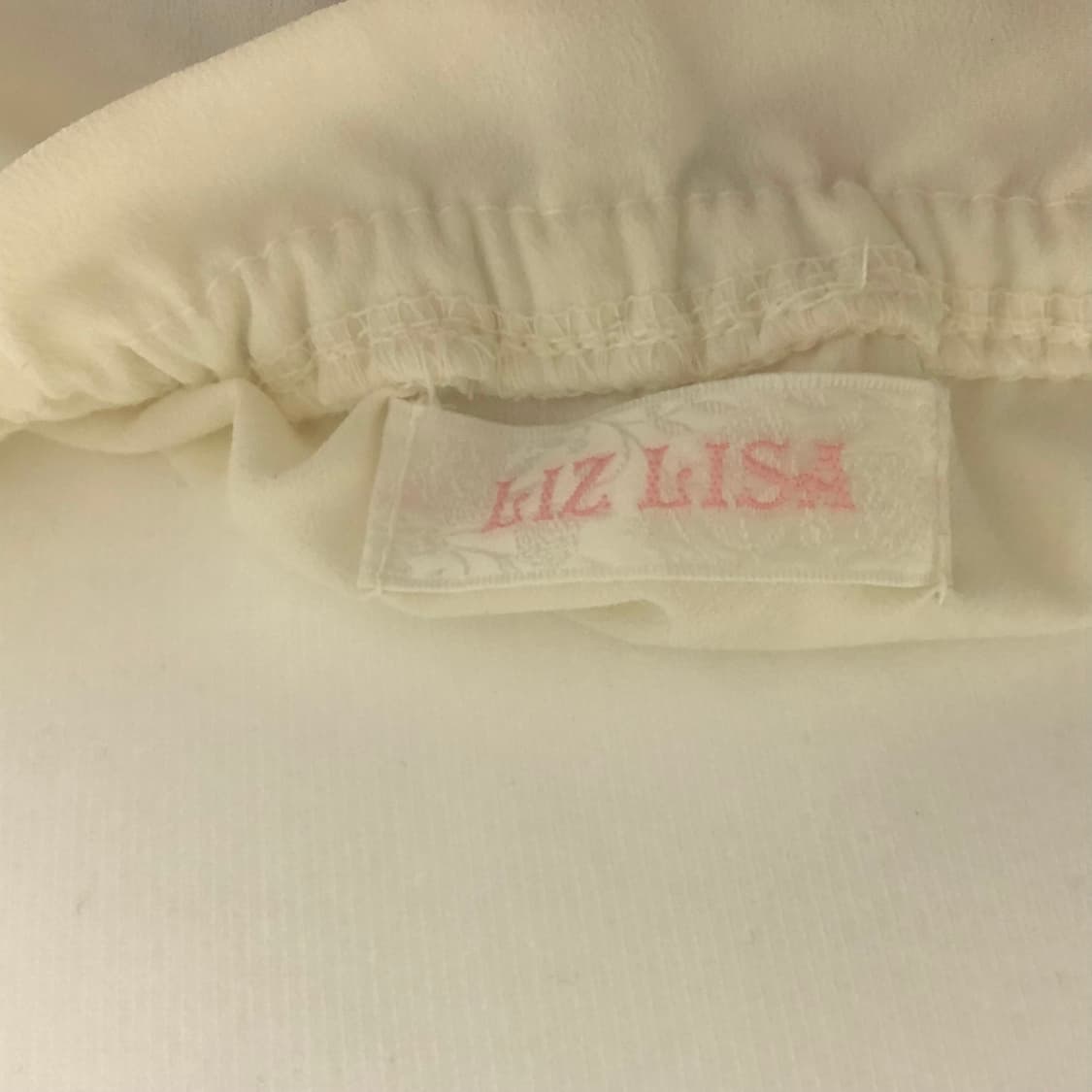 리즈리사 라떼갸루 히메갸루 오프숄더 블라우스 짜잔씨 일본빈티지 상품이미지3