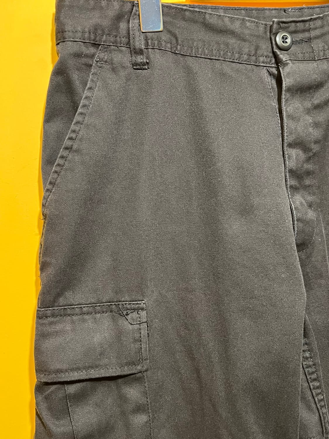 [34] 민간 밀리터리 카고 팬츠 밀스펙 블랙 상품이미지3