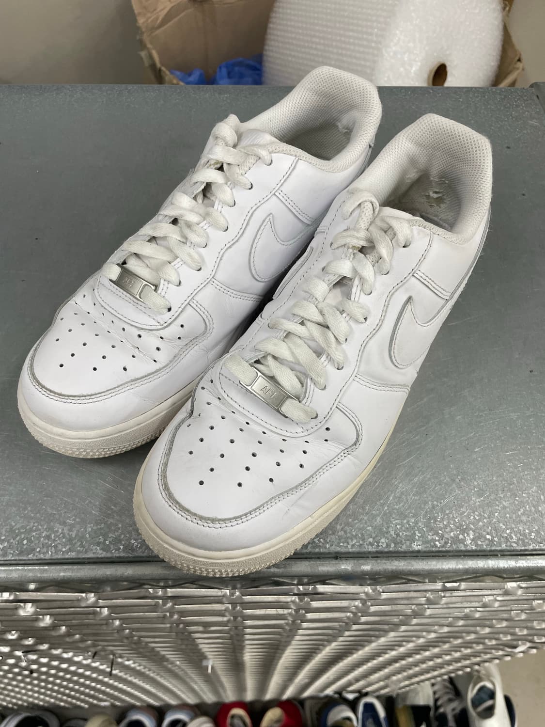 나이키 에어포스1 트리플 화이트 260 (gr-4377) 상품이미지2