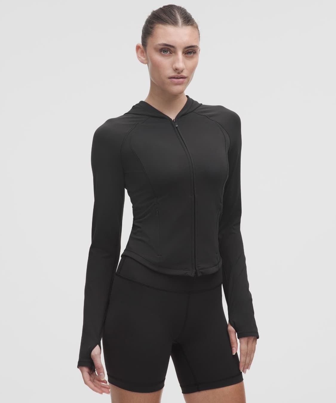 룰루레몬 원더 트레인 풀집 자켓 블랙 8 상품이미지1