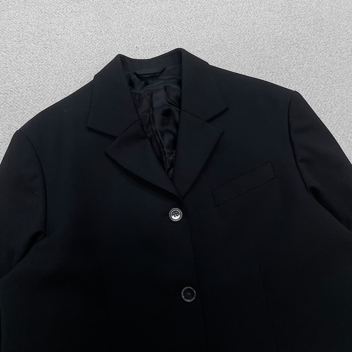 아크네스튜디오 우먼스 오버 테일러드 블레이저 자켓 블랙  상품이미지3