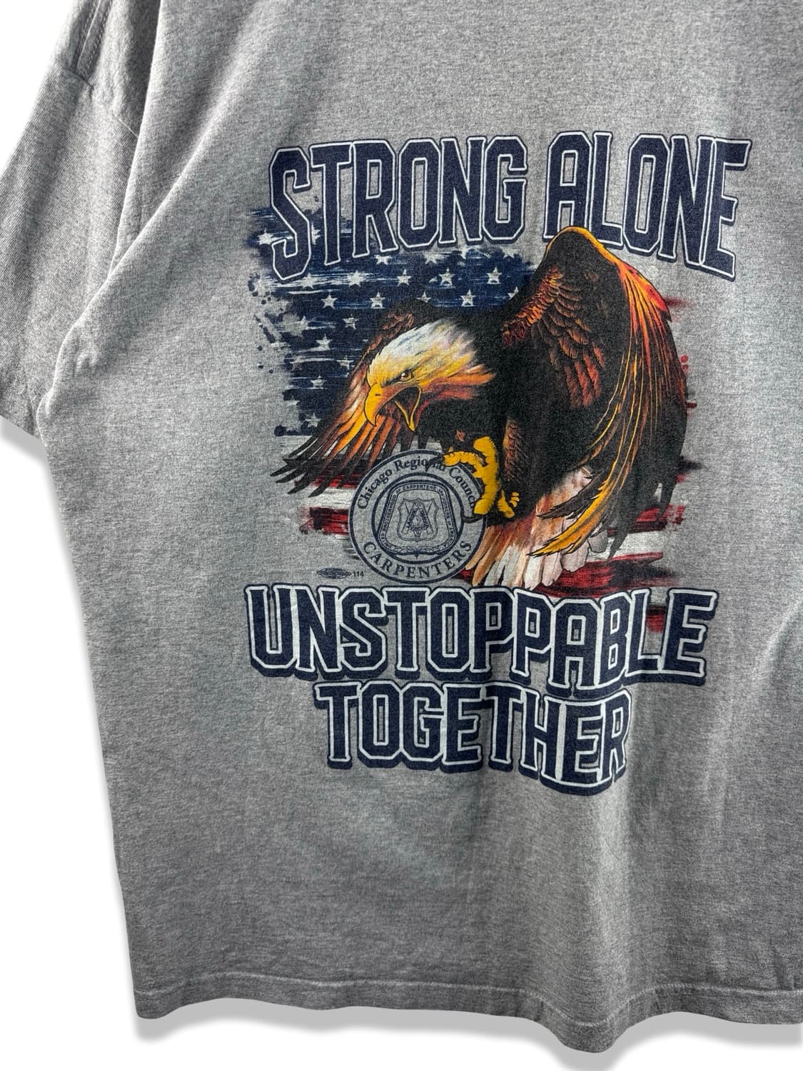 90S 미국제조 성조기 반팔티셔츠2299 상품이미지4