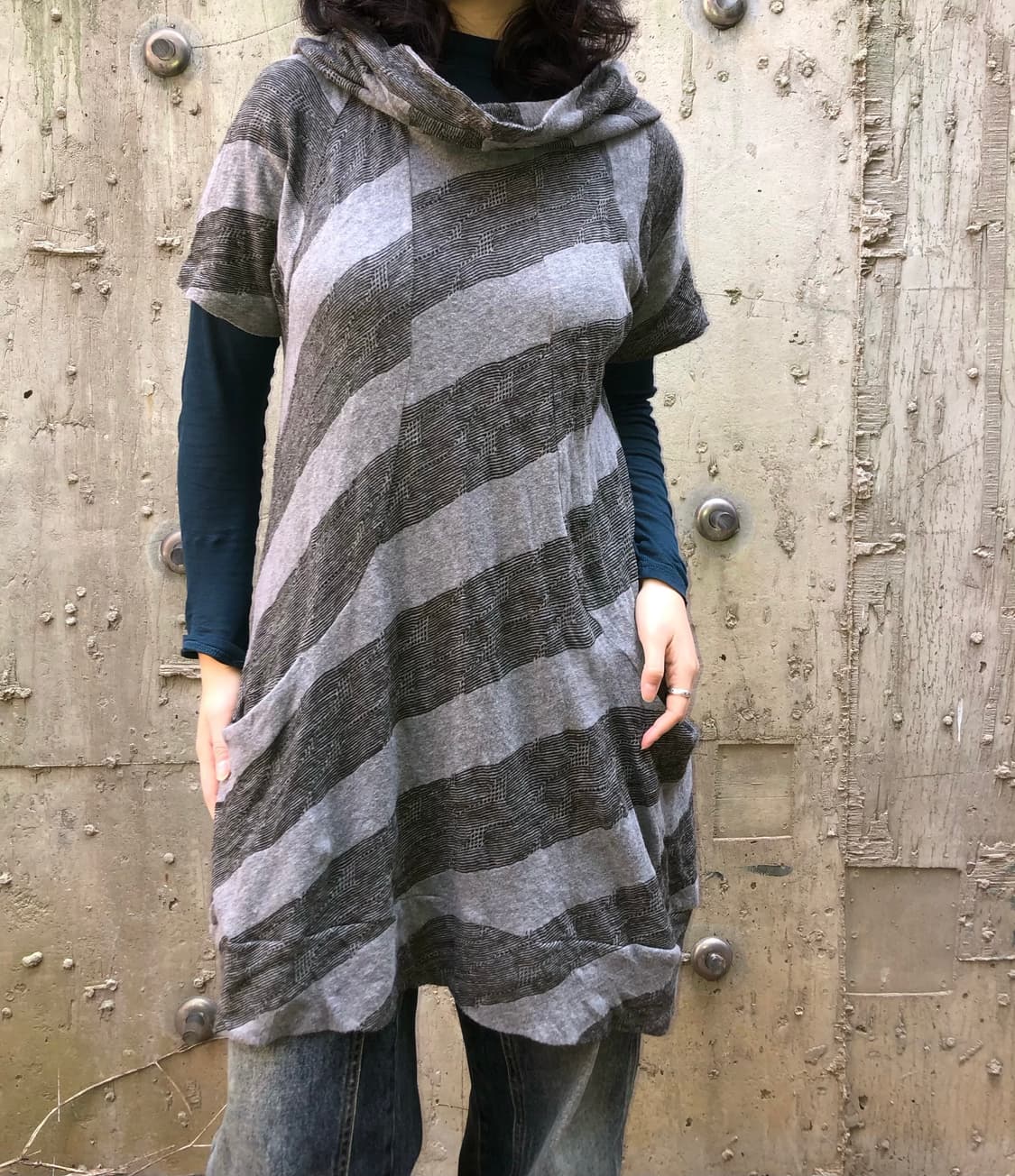 diagonal hood 상품이미지3