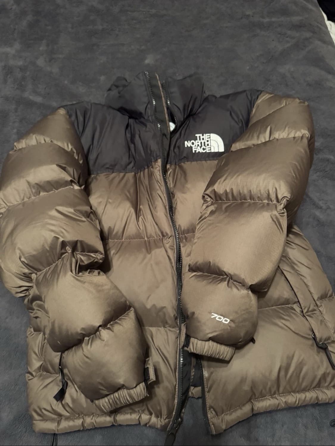 18FW 노스페이스 700 눕시 다운 자켓 밍크브라운 상품이미지1