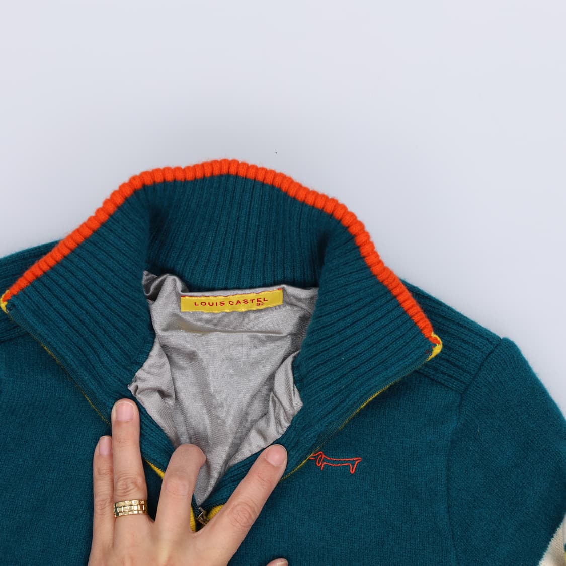 90 루이까스텔 여성 방풍 반집업 0410H1 상품이미지3