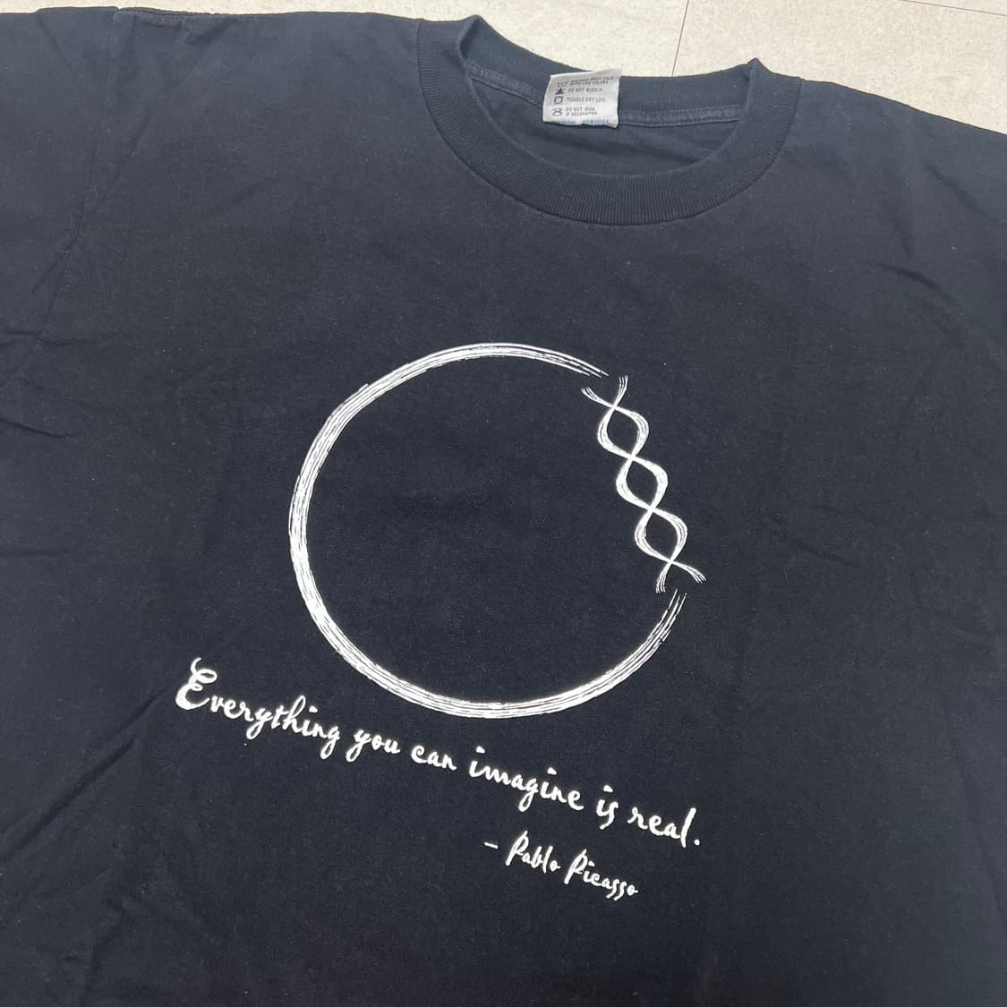 빈티지 피카소 티셔츠 XL 상품이미지3