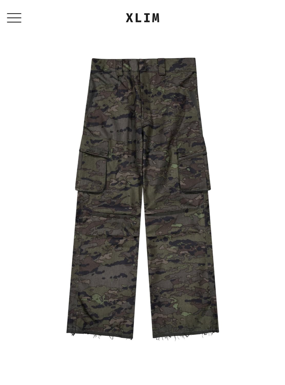 엑슬림 EP.8 03  카모플라주 팬츠 XL팝니다. 상품이미지1