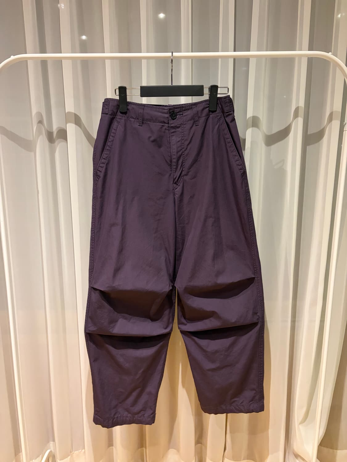 와이드핏 파라슈트 팬츠 다크퍼플 76 상품이미지3