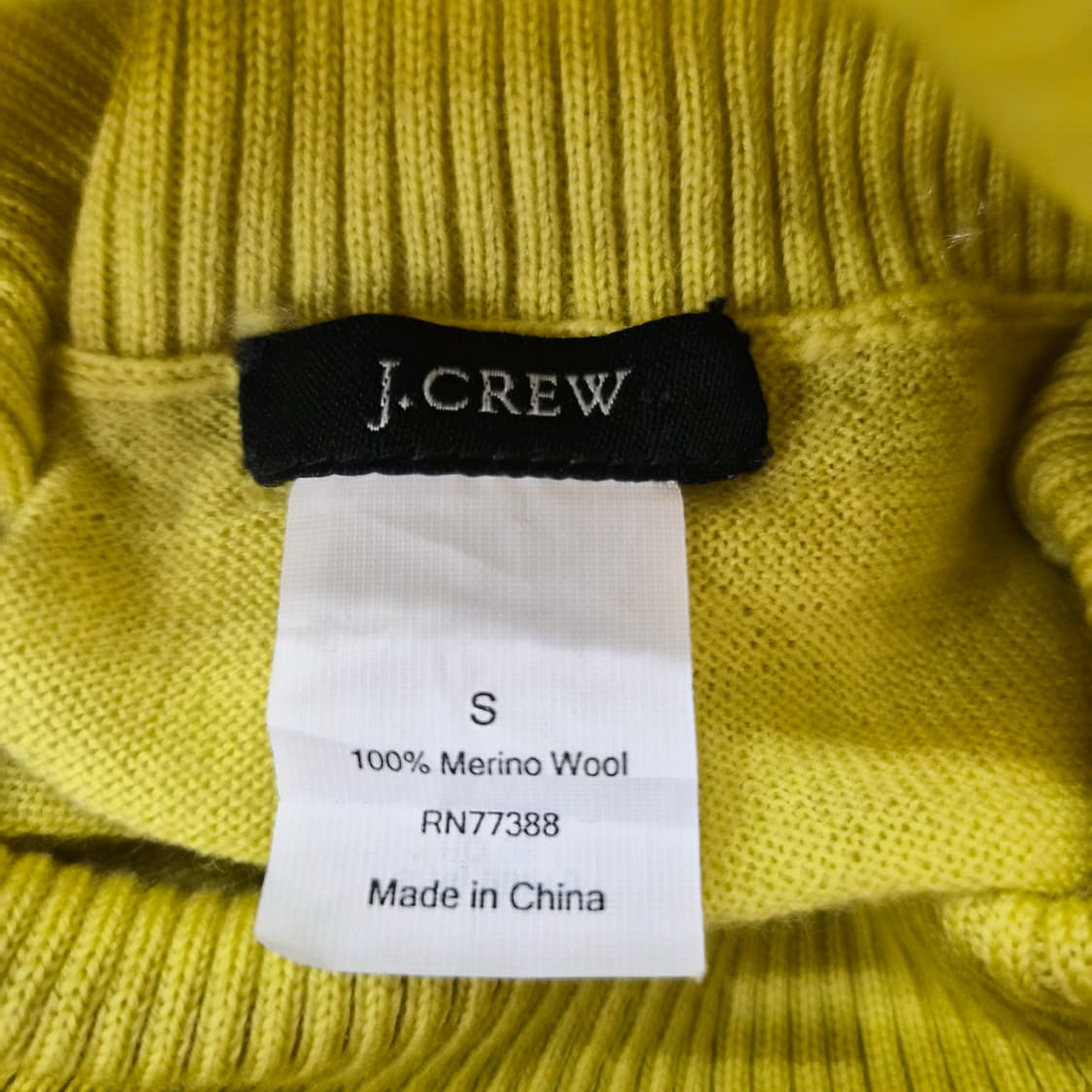 J.CREW 메리노울 100%  터틀넥 니트 스웨터 상품이미지8