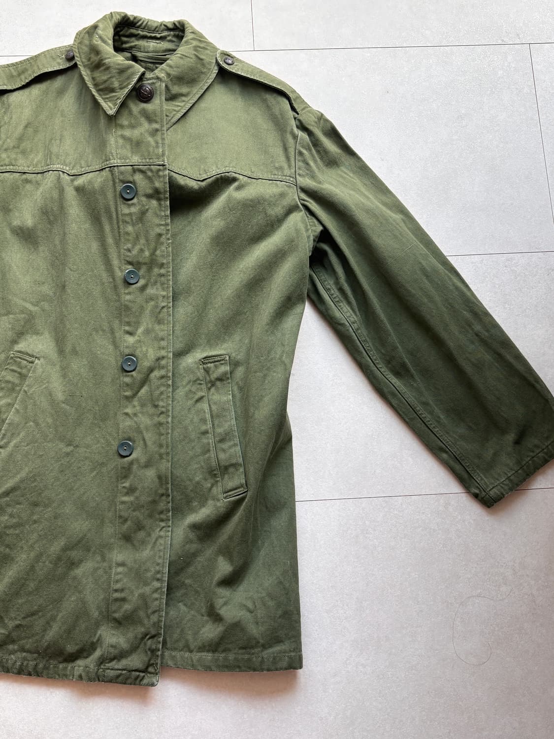 구형 헝가리군 밀리터리 필드 코트 (빈티지) 상품이미지5