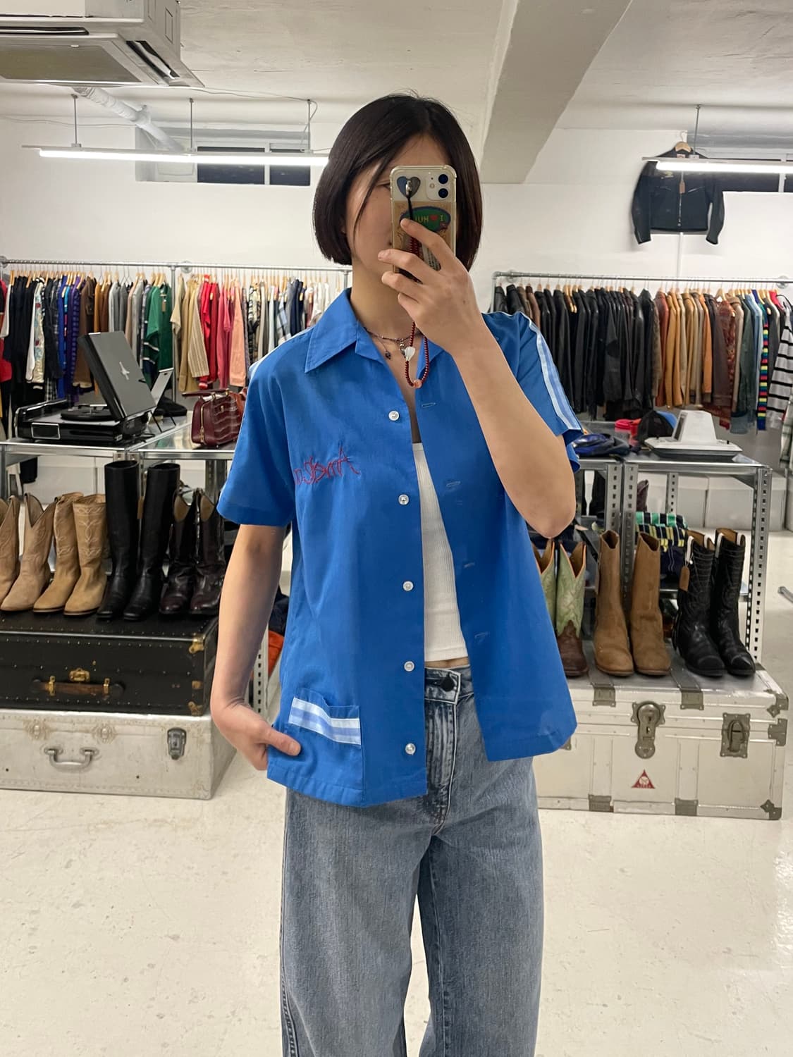 70's HILTON bowling shirts 70년대 힐튼 볼링 셔츠 상품이미지1