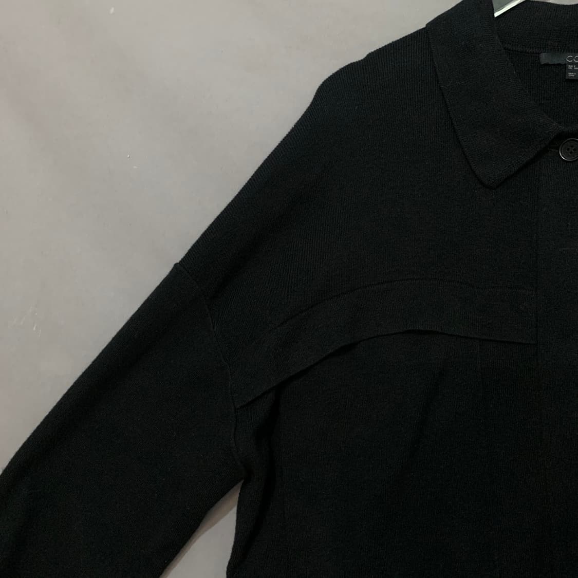 S COS 코스 니트 카라 오버핏 롱 가디건 상품이미지3