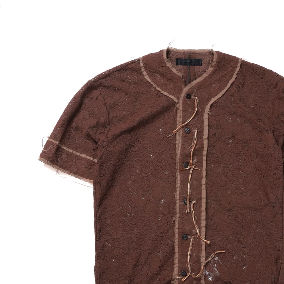 마이너스 Minous Frill Detailed Non Collar  상품이미지2