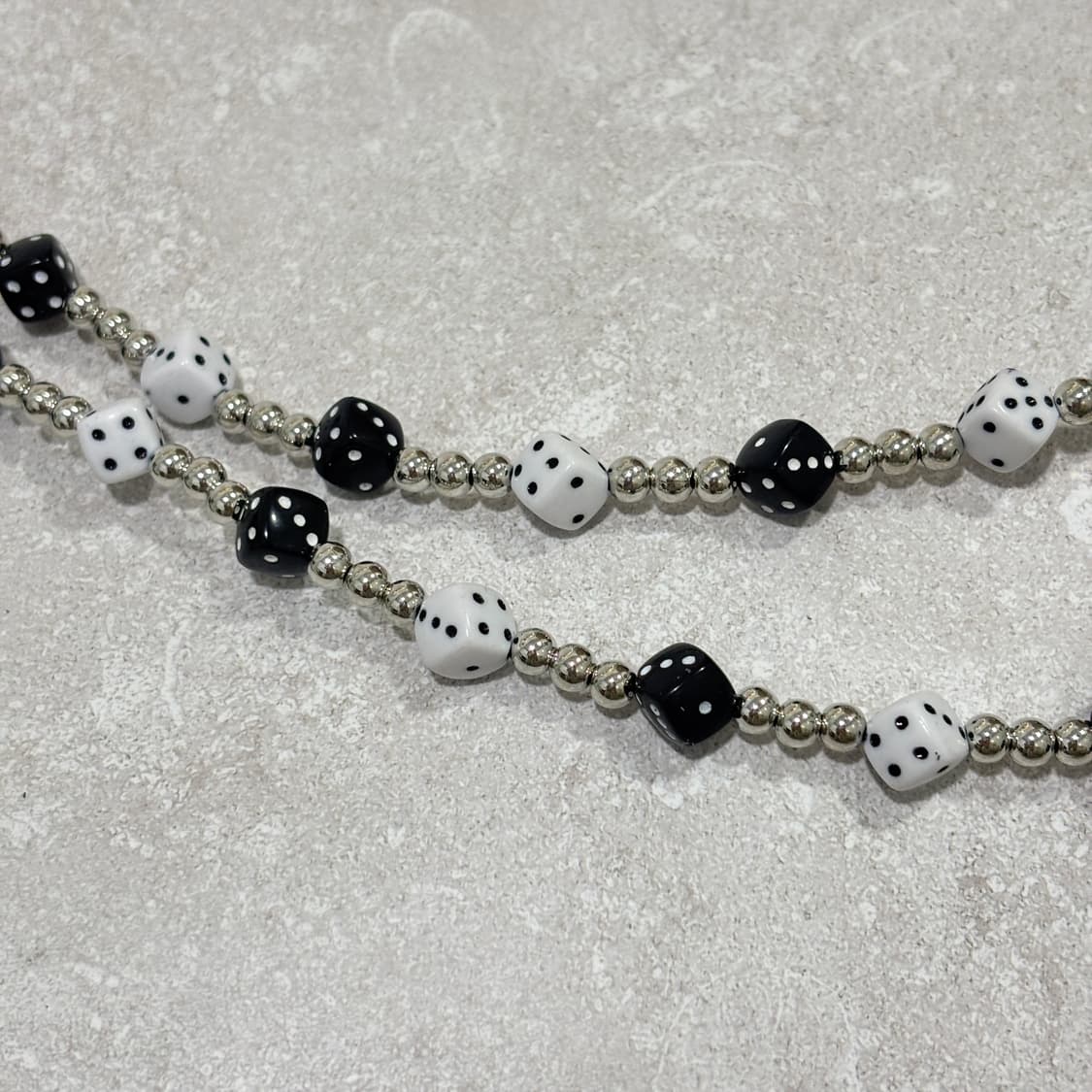 Oribell 다이스 주사위 롤체인 겜블칩 레이어드 체인 상품이미지6