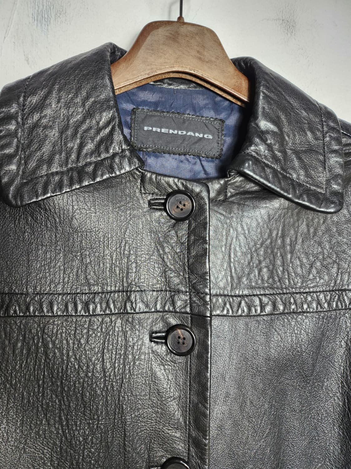 쁘레땅 가죽 자켓 상품이미지2