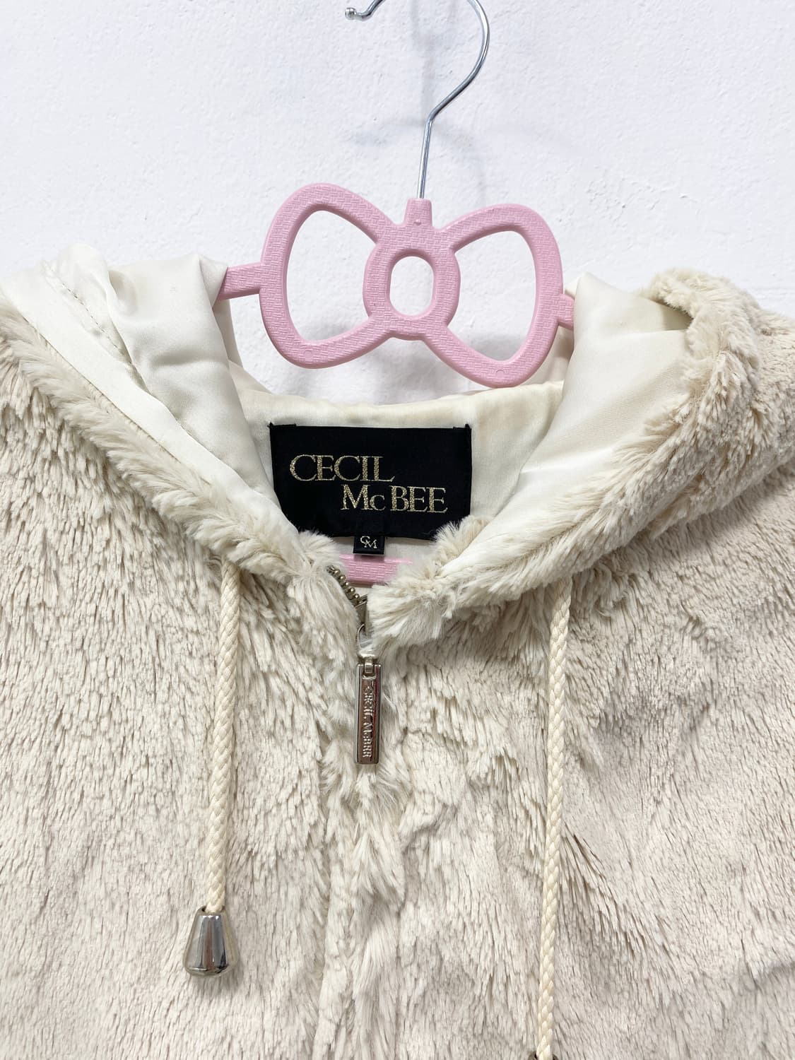 [CECIL MCBEE] 세실맥비 코리락쿠마 폭닥 퍼 후드집업 상품이미지7