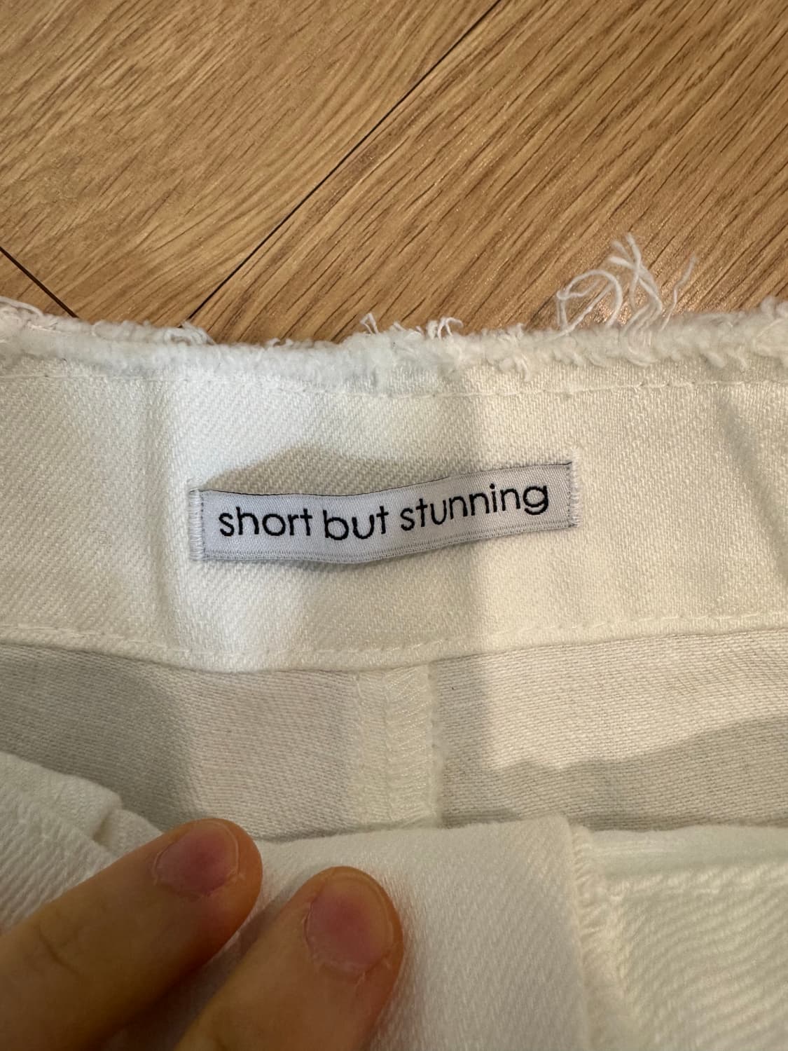 쇼트벗스터닝 한연아 버튼데님 39 상품이미지6