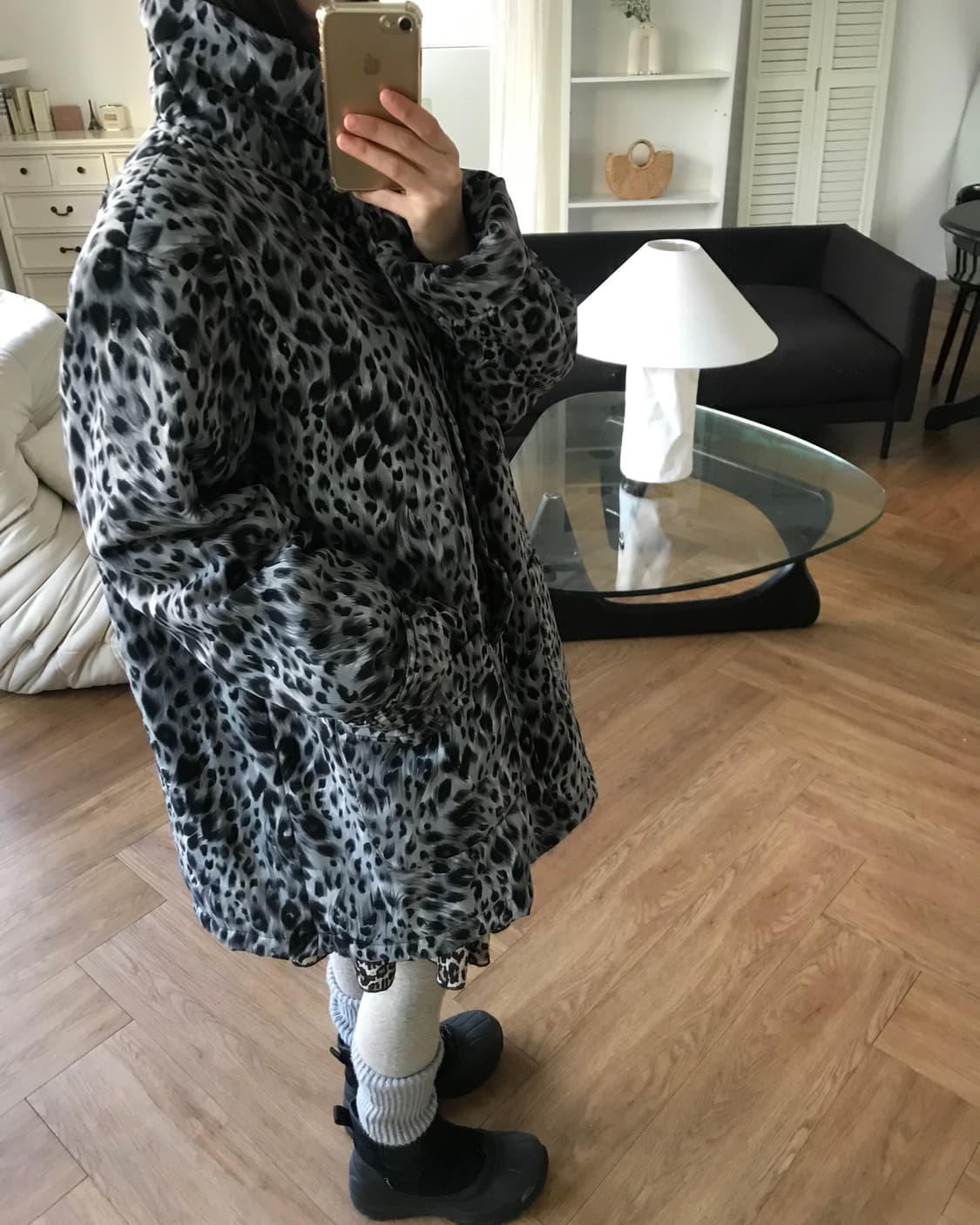 vintage leopard pattern jumper 상품이미지3