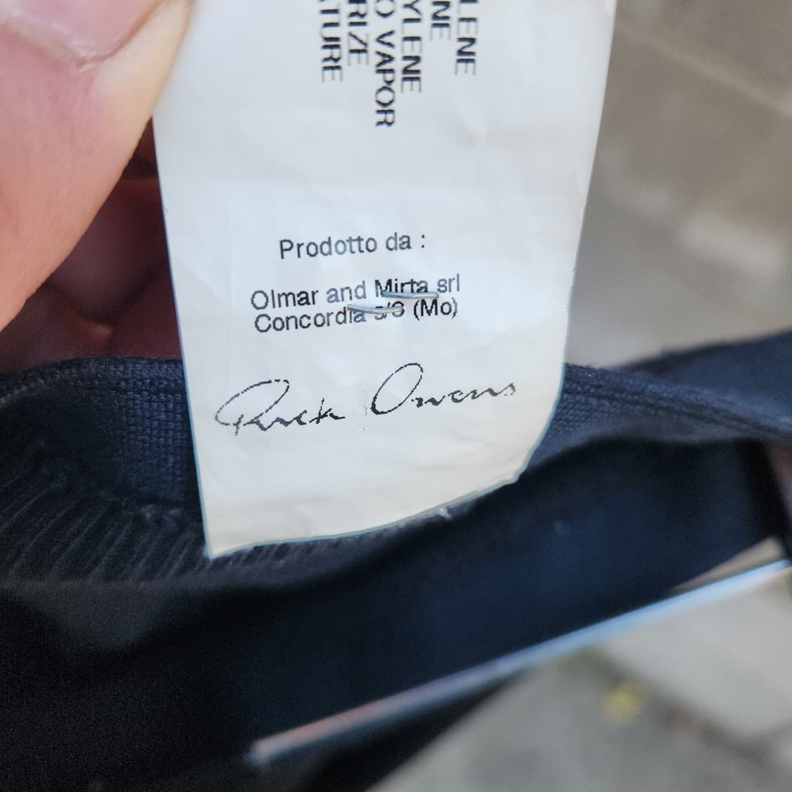 [XS~S] 11FW 릭오웬스 LIMO 롱스커트 상품이미지10