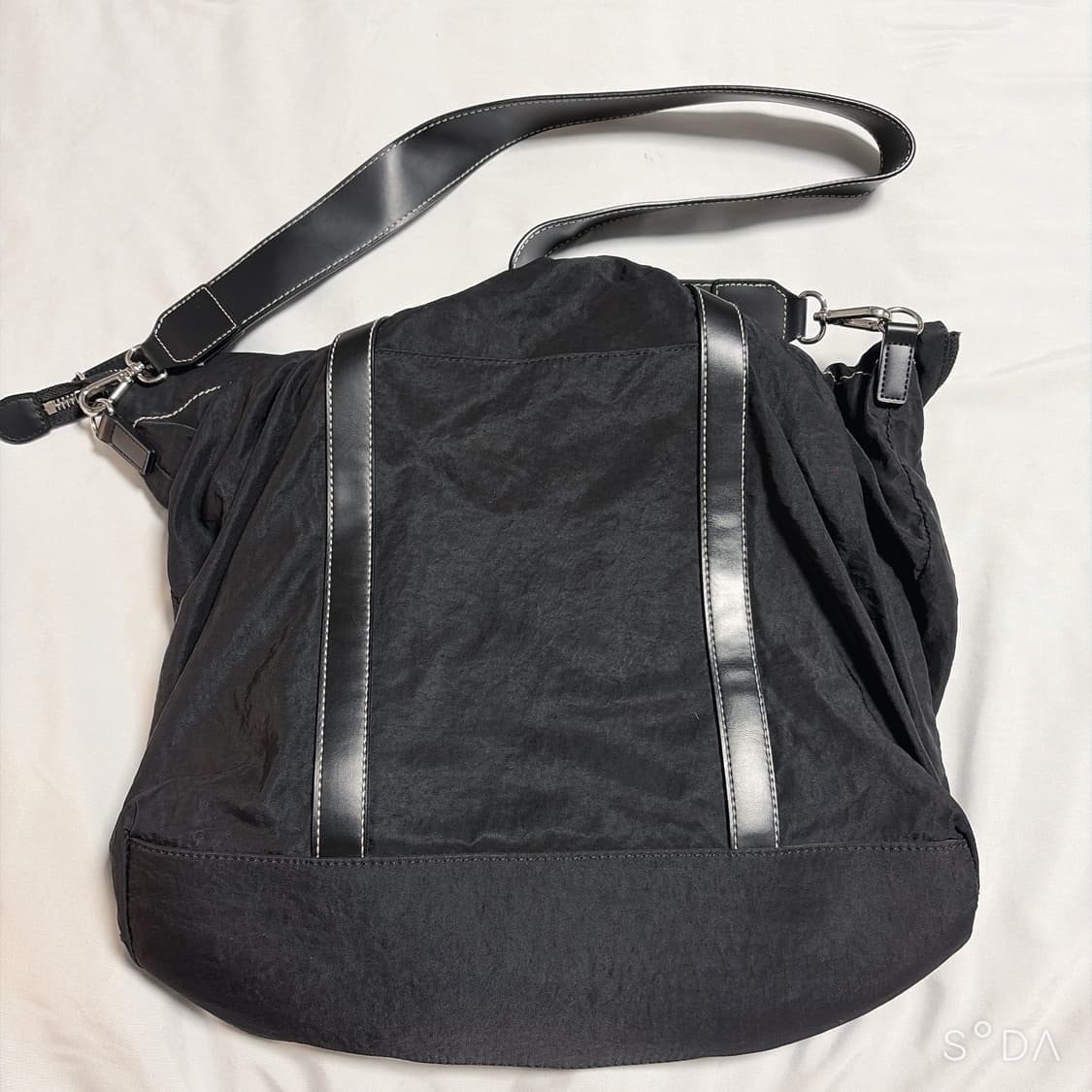 마뗑킴 패브릭 쇼퍼백 블랙 상품이미지2