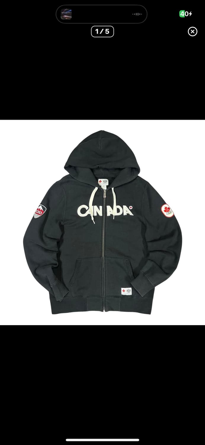 (바배) 캐나다 올림픽 후드집업 상품이미지1