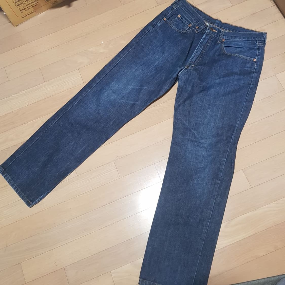 36인치 / 리바이스 506 / 중청 일자데님/2롱324 상품이미지4