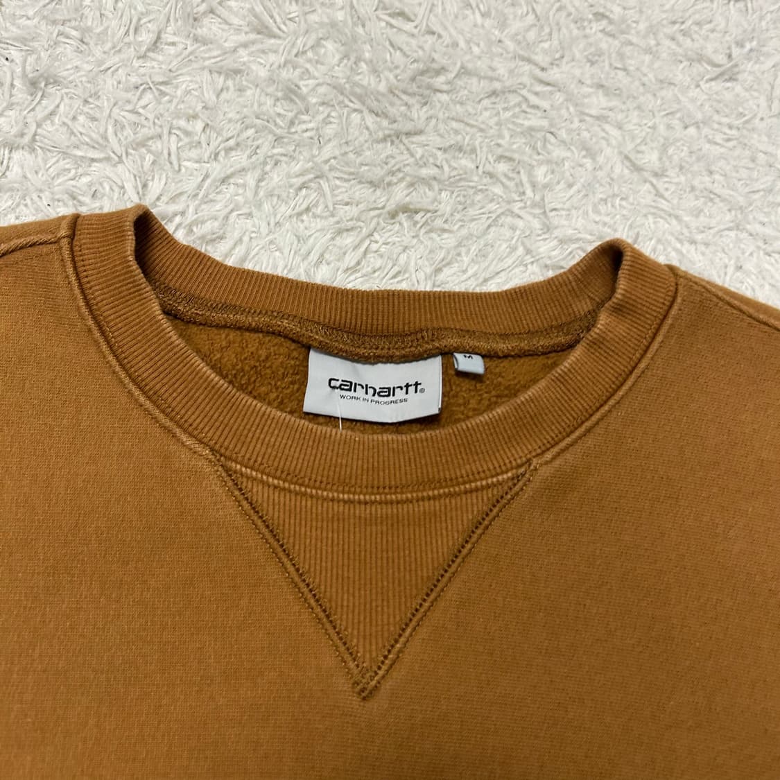Carhartt WIP camel sweatshirt 상품이미지6
