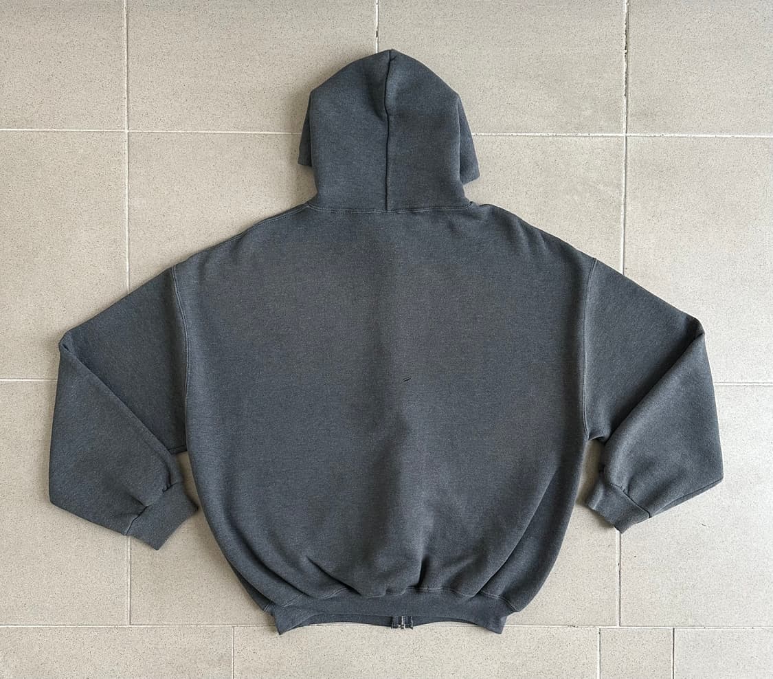 00s 빈티지 러셀 후드집업 다크그레이 XL 상품이미지2