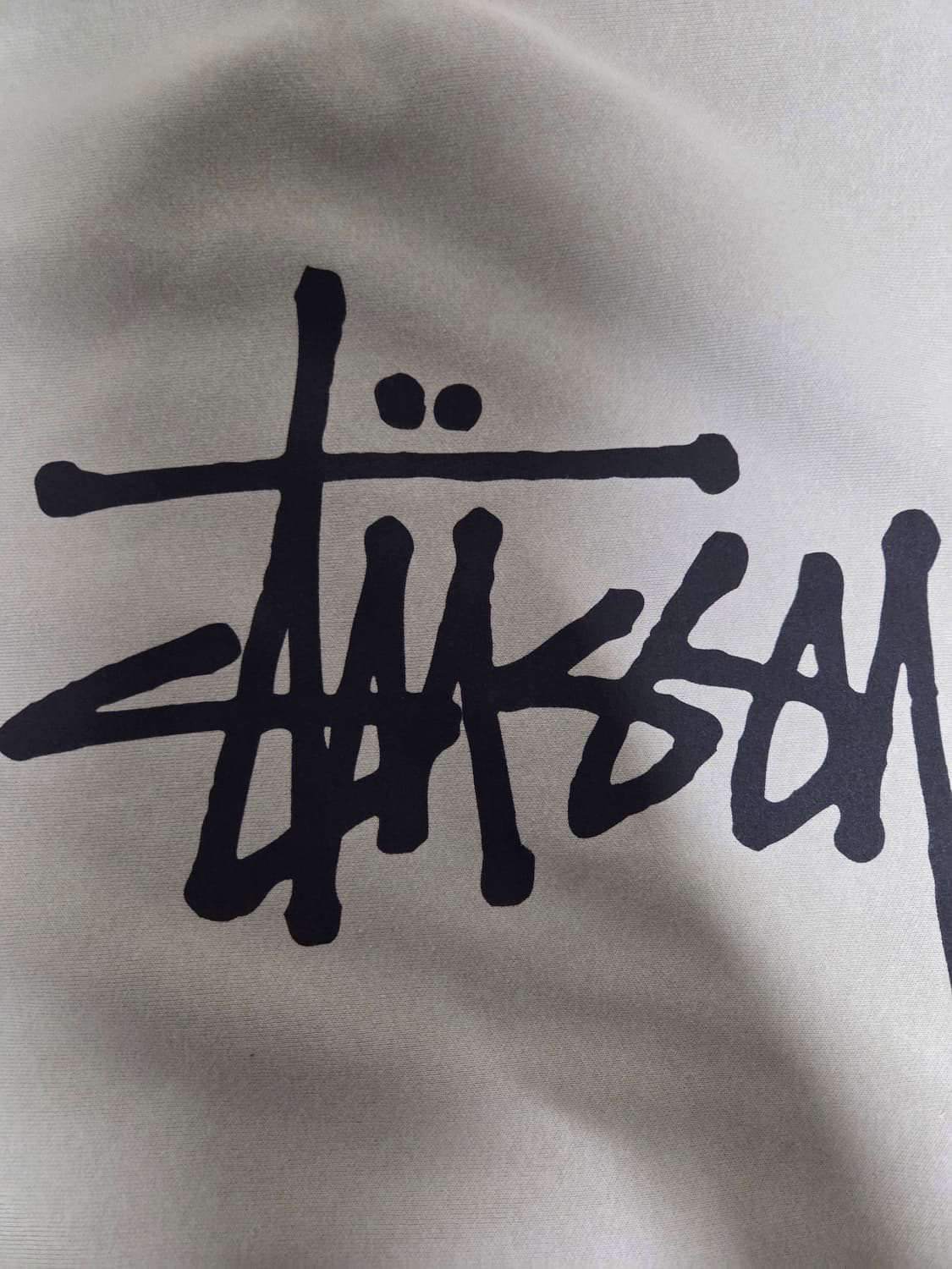 스투시 베이직 후드 카키 L 상품이미지5