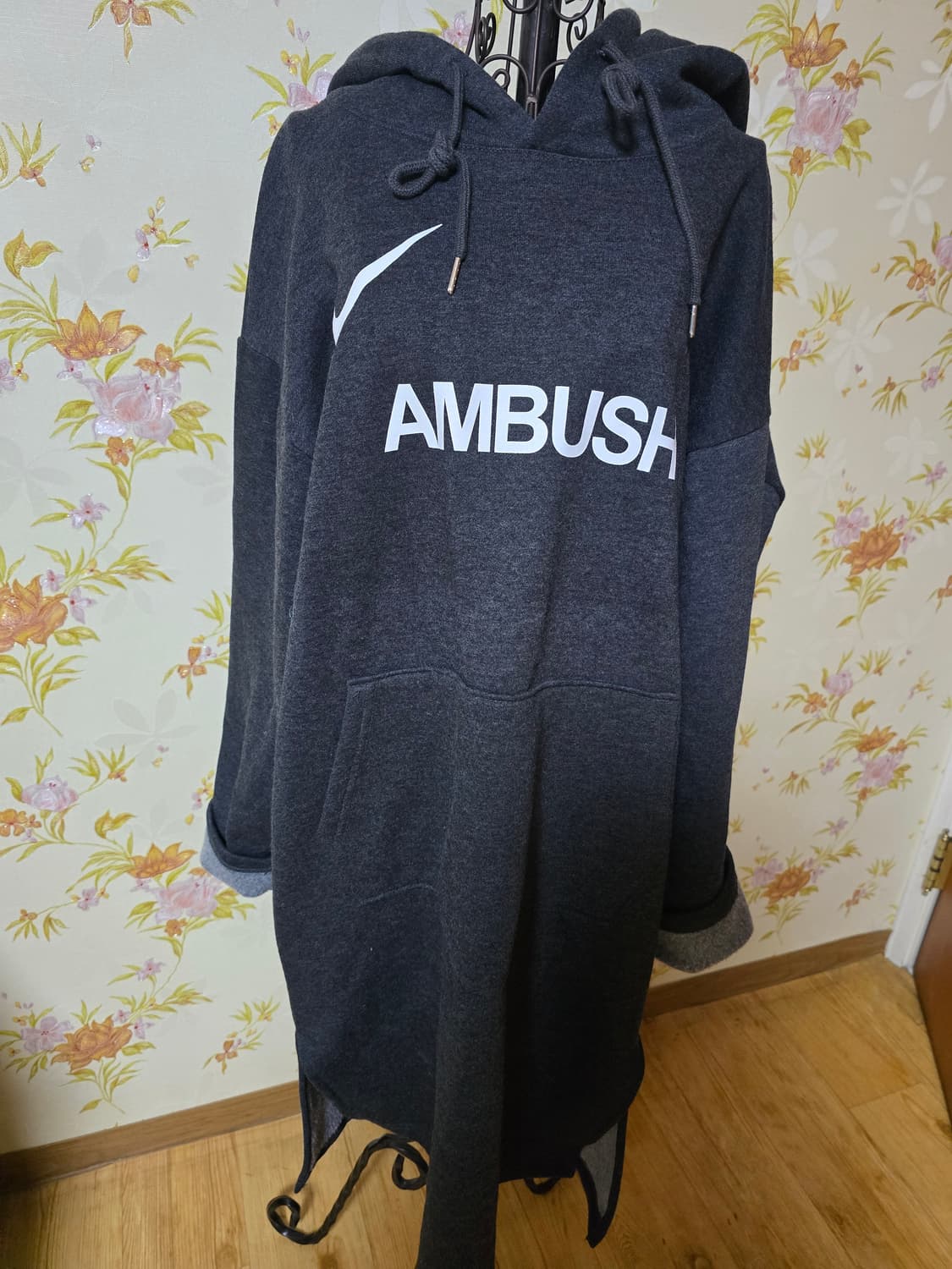 앰부쉬  나이키 후드 원피스 롱후드 프리싸이즈 상품이미지2