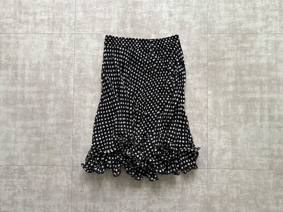 dot frill skirt 상품이미지1