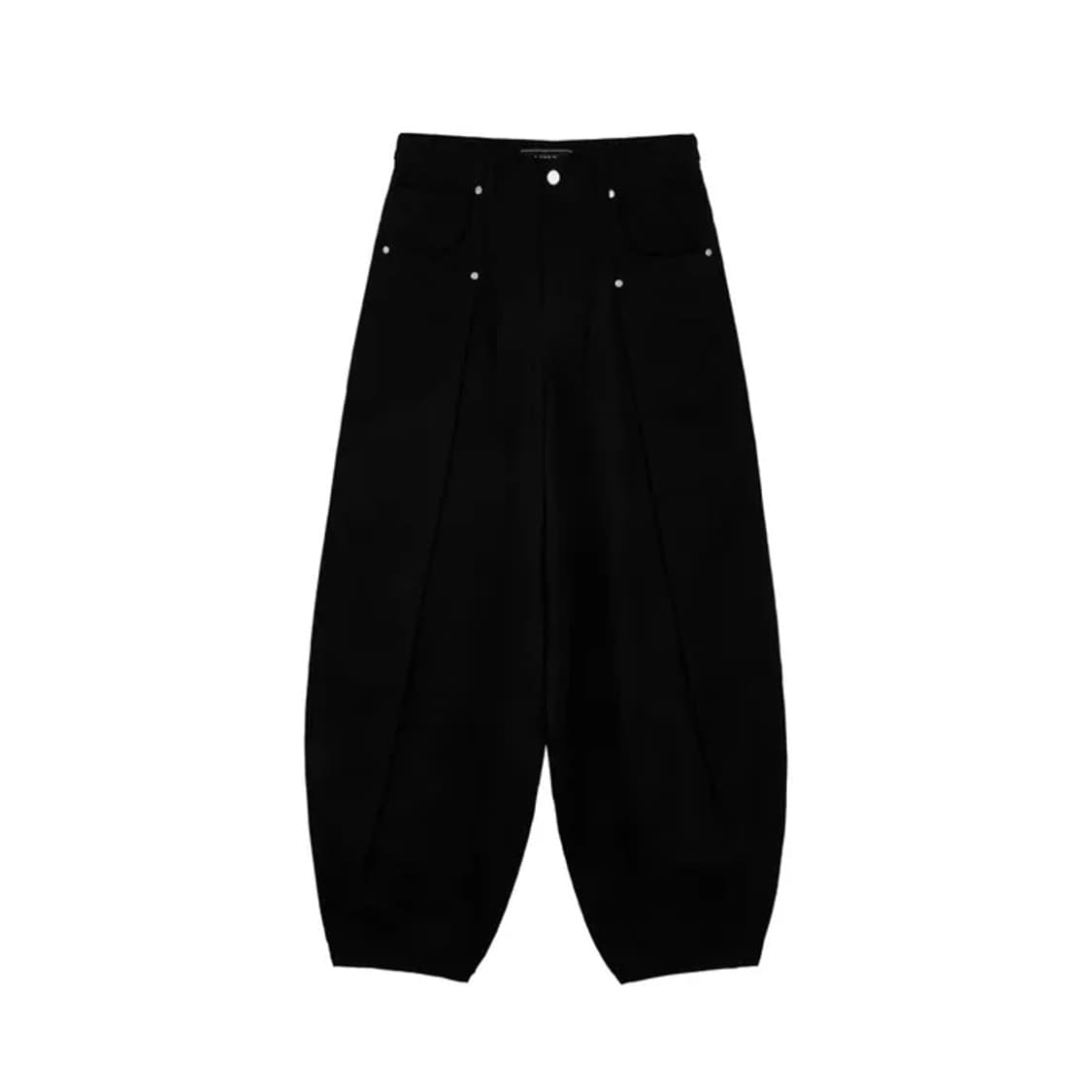 [아이돈워너셀] 벌룬 팬츠 블랙, 1 상품이미지1