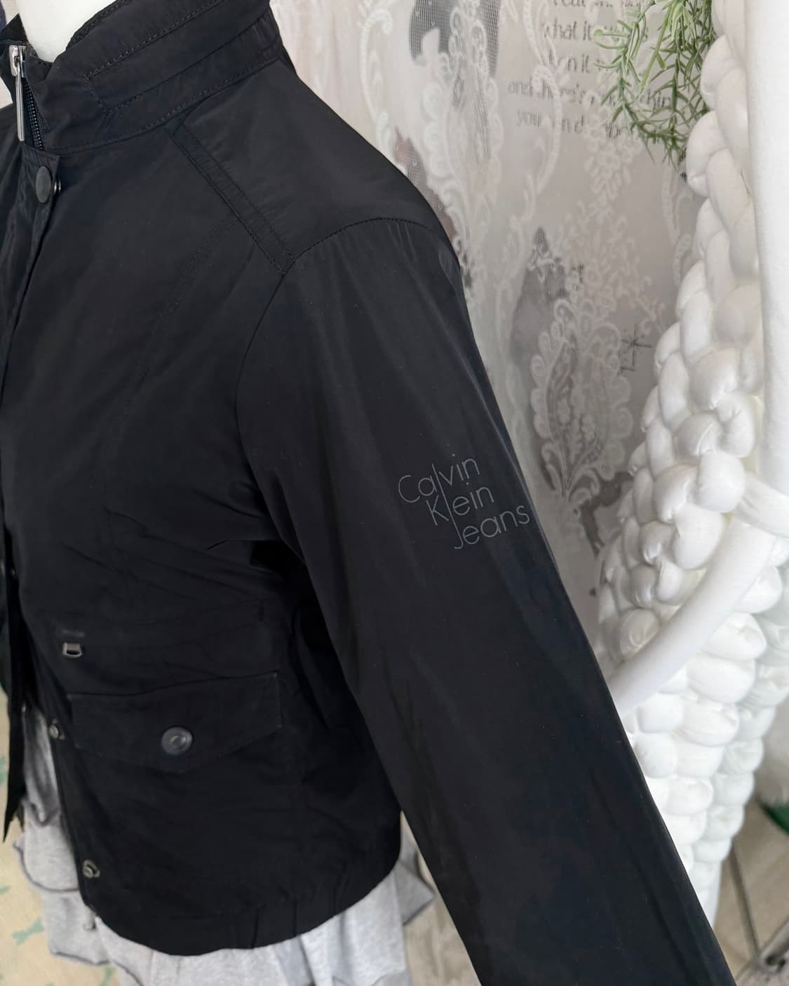 캘빈클라인진스 블랙 Y2K 자켓 상품이미지6
