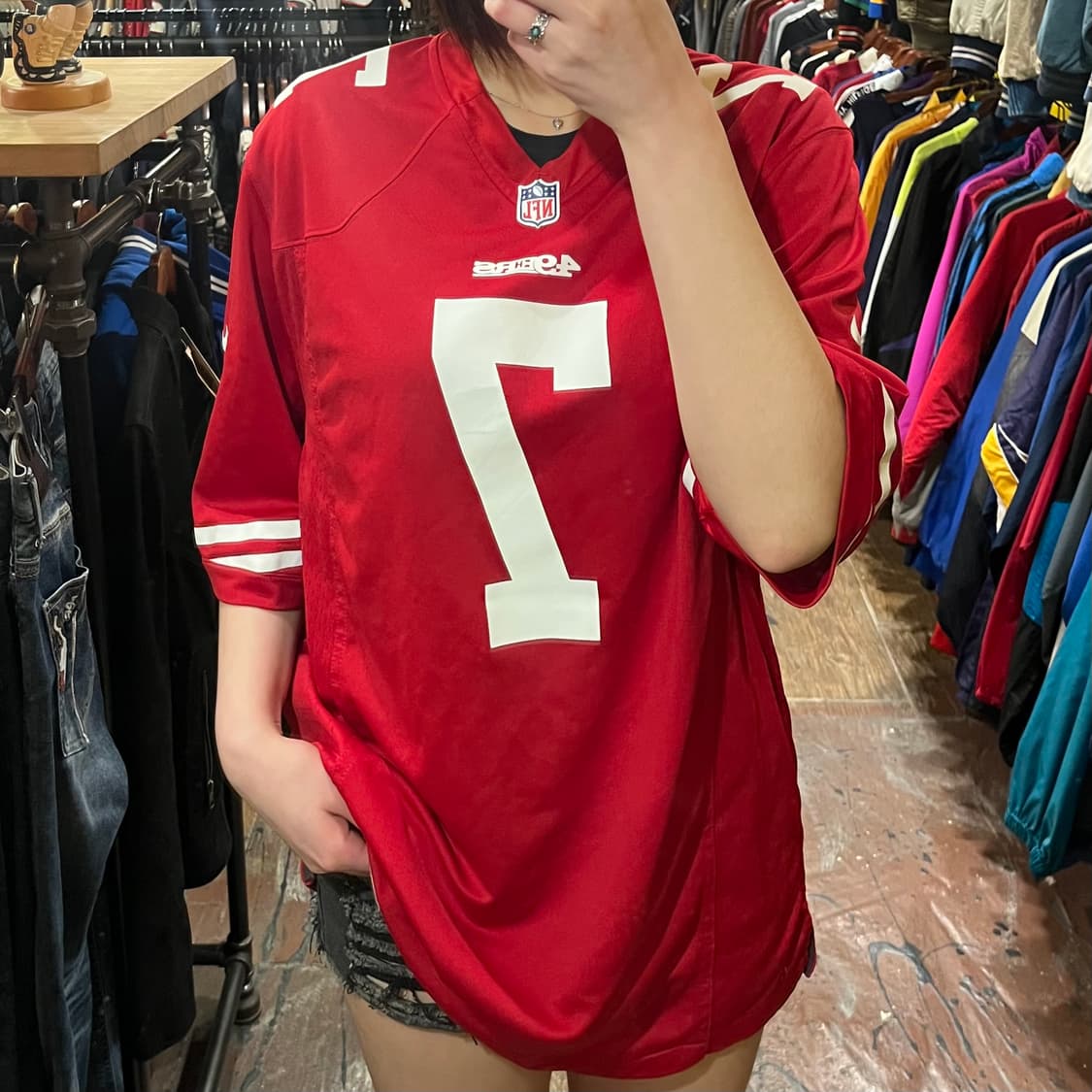 [HI] NFL 반팔져지 레드 상품이미지1