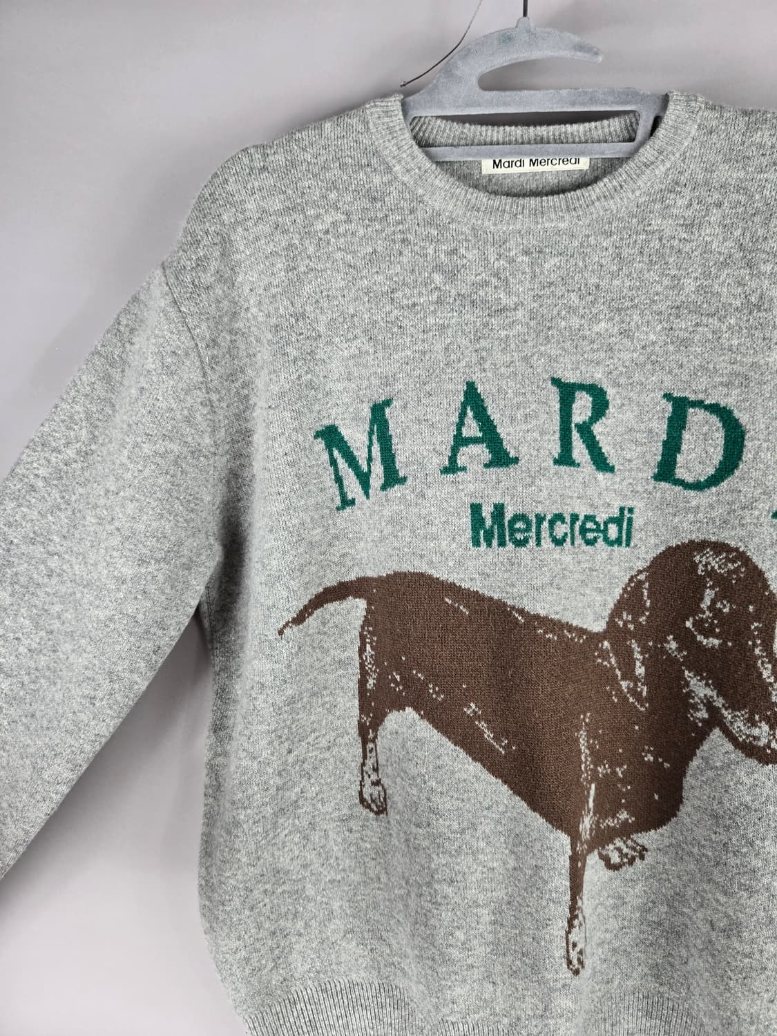 [무료배송]마르디 메크르디 F 닥스훈트 강아지 니트 상품이미지3