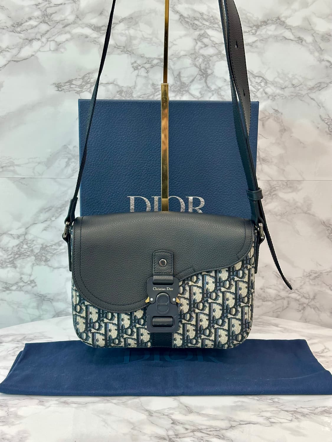 디올 플랩 스몰 오블리크 크로스백  상품이미지2