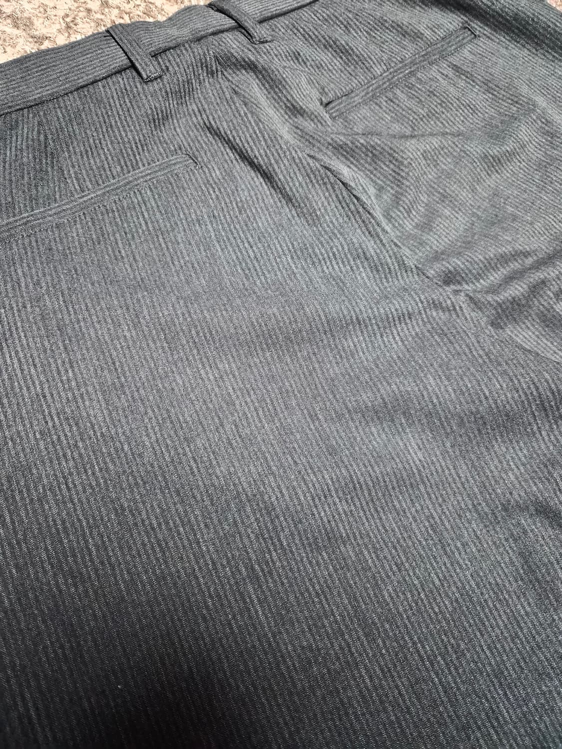 (새상품)자라 울혼방 스트라이프 슬랙스 상품이미지3