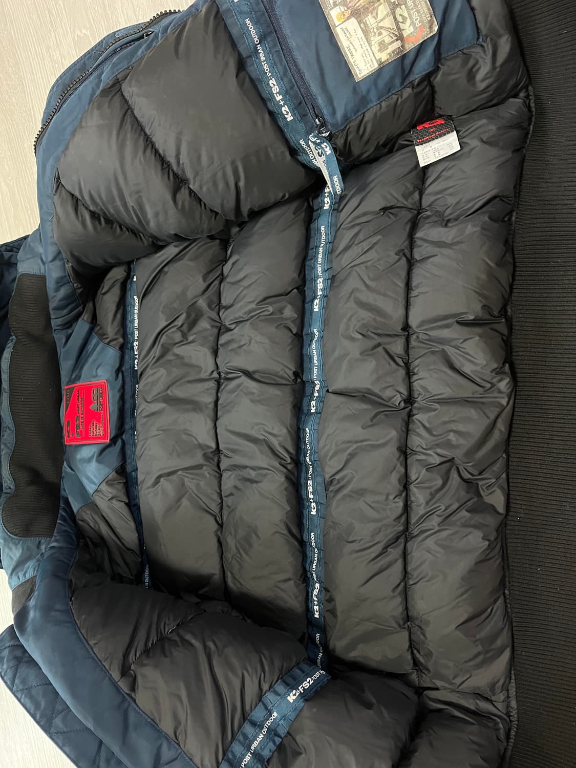 K2 숏후드패딩100 상품이미지4