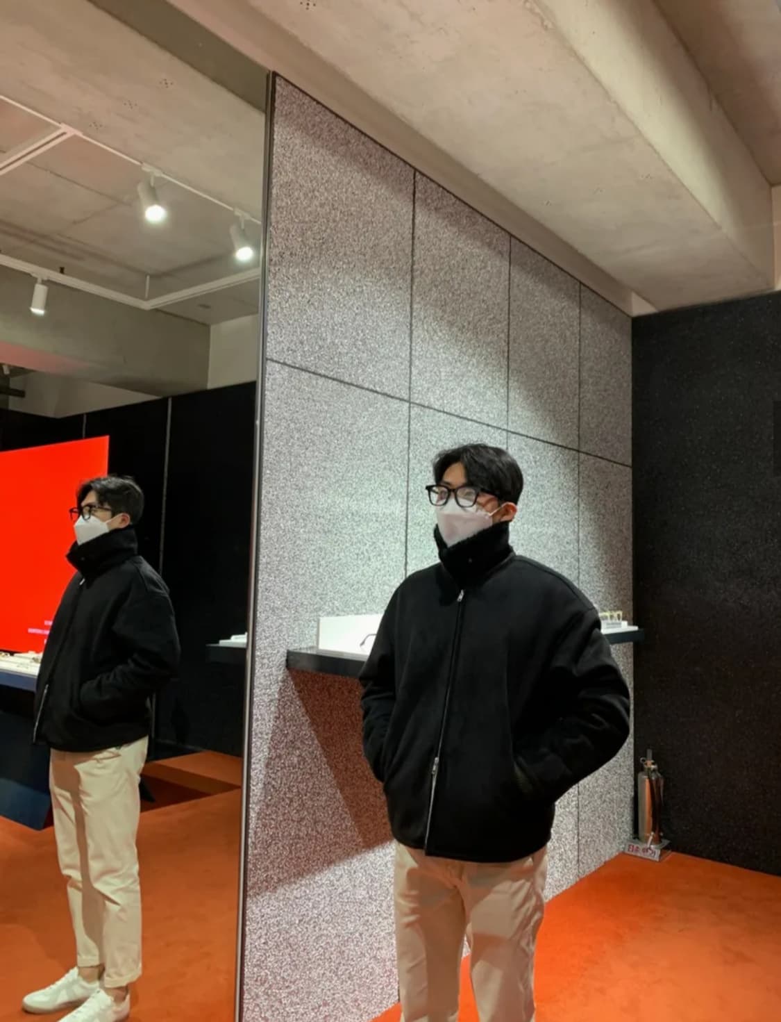 (새 상품급) 도프제이슨 심플 스웨이드 무스탕 상품이미지7