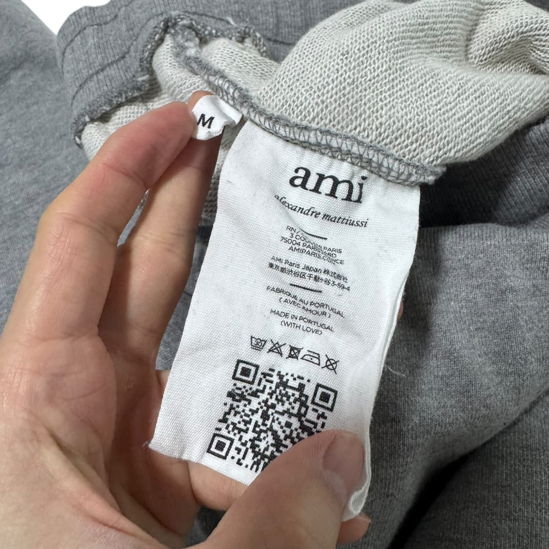 정품 아미 그레이 조거 팬츠 상품이미지5