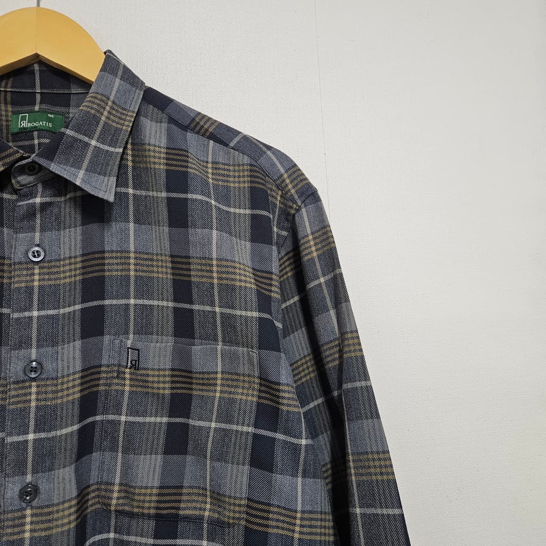 105 로가디스 체크 셔츠 상품이미지3