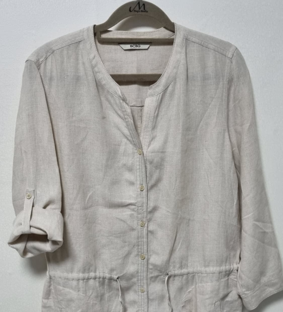 BCBG 린넨 마 블라우스 자켓 상품이미지5