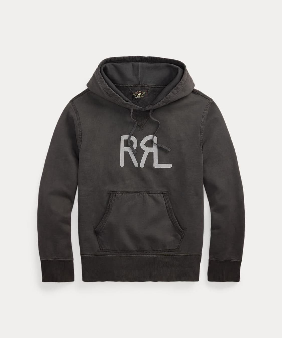 더블알엘 rrl 랜치로고 후드 블랙 상품이미지1