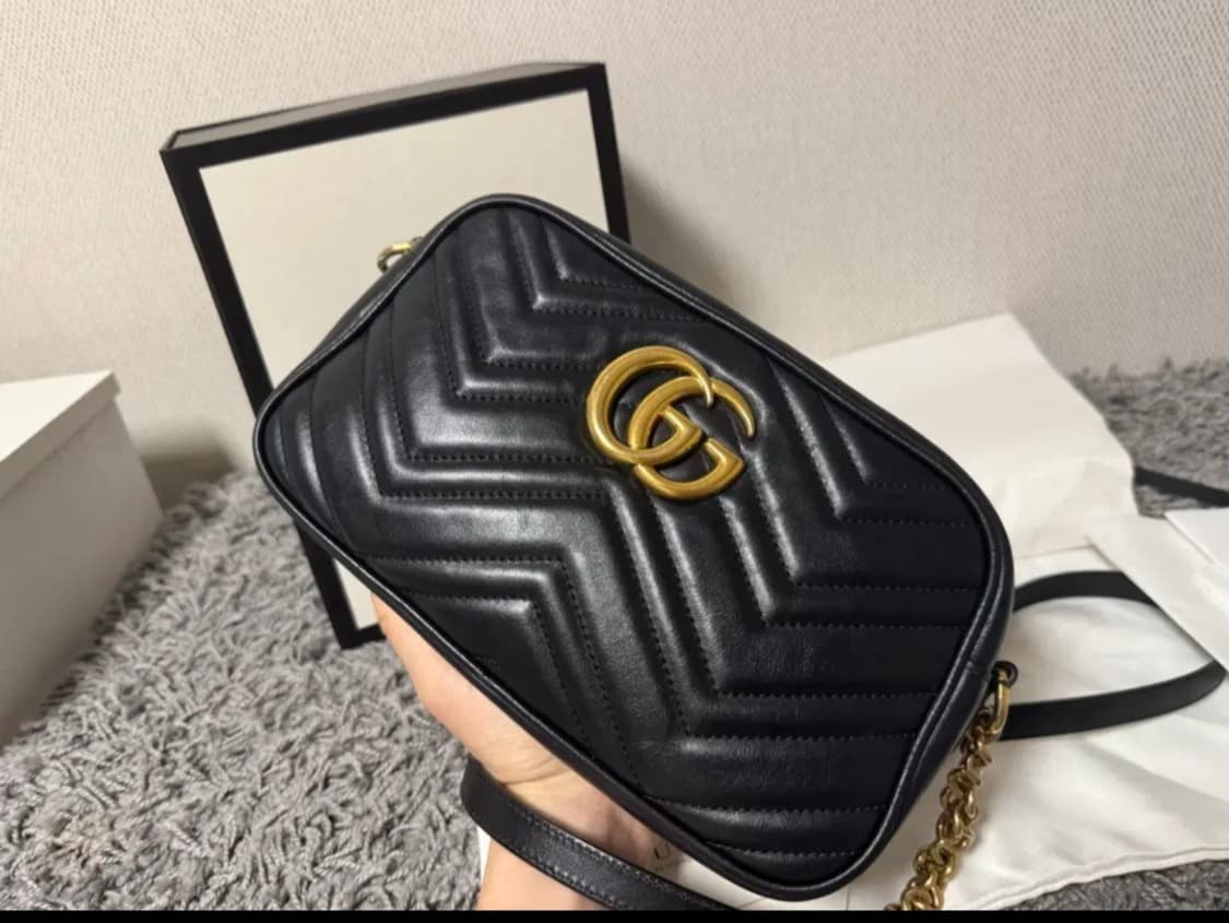 [100%정품!!!!]구찌 마틀라세 숄더백 스몰 상품이미지7