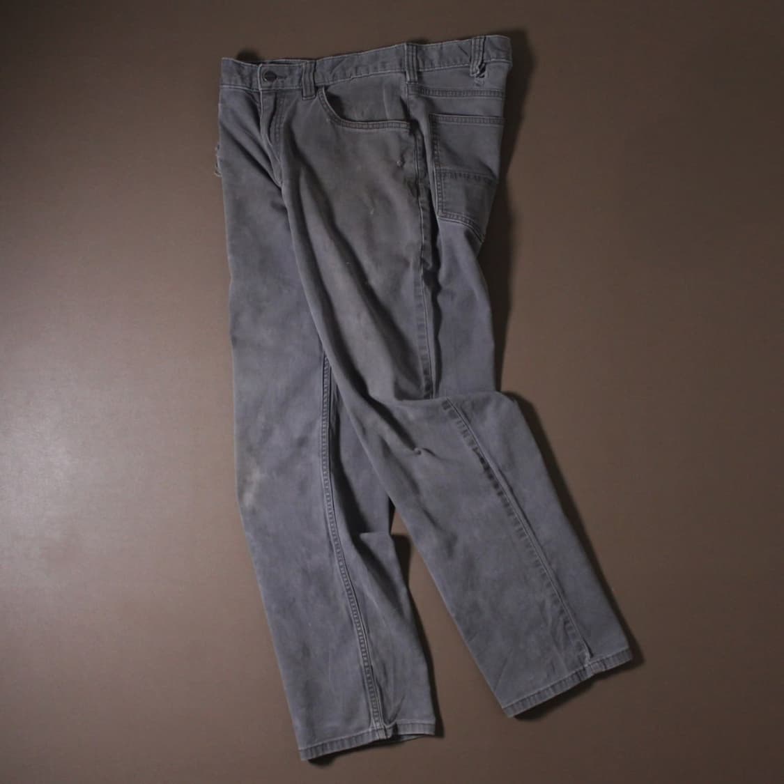 Carhartt 칼하트 스트레치 그레이 워크 데님 팬츠 상품이미지2