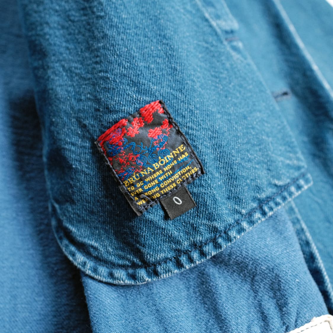 브루나보인 아티잔 데님 코트 0(100-103)사이즈 상품이미지9