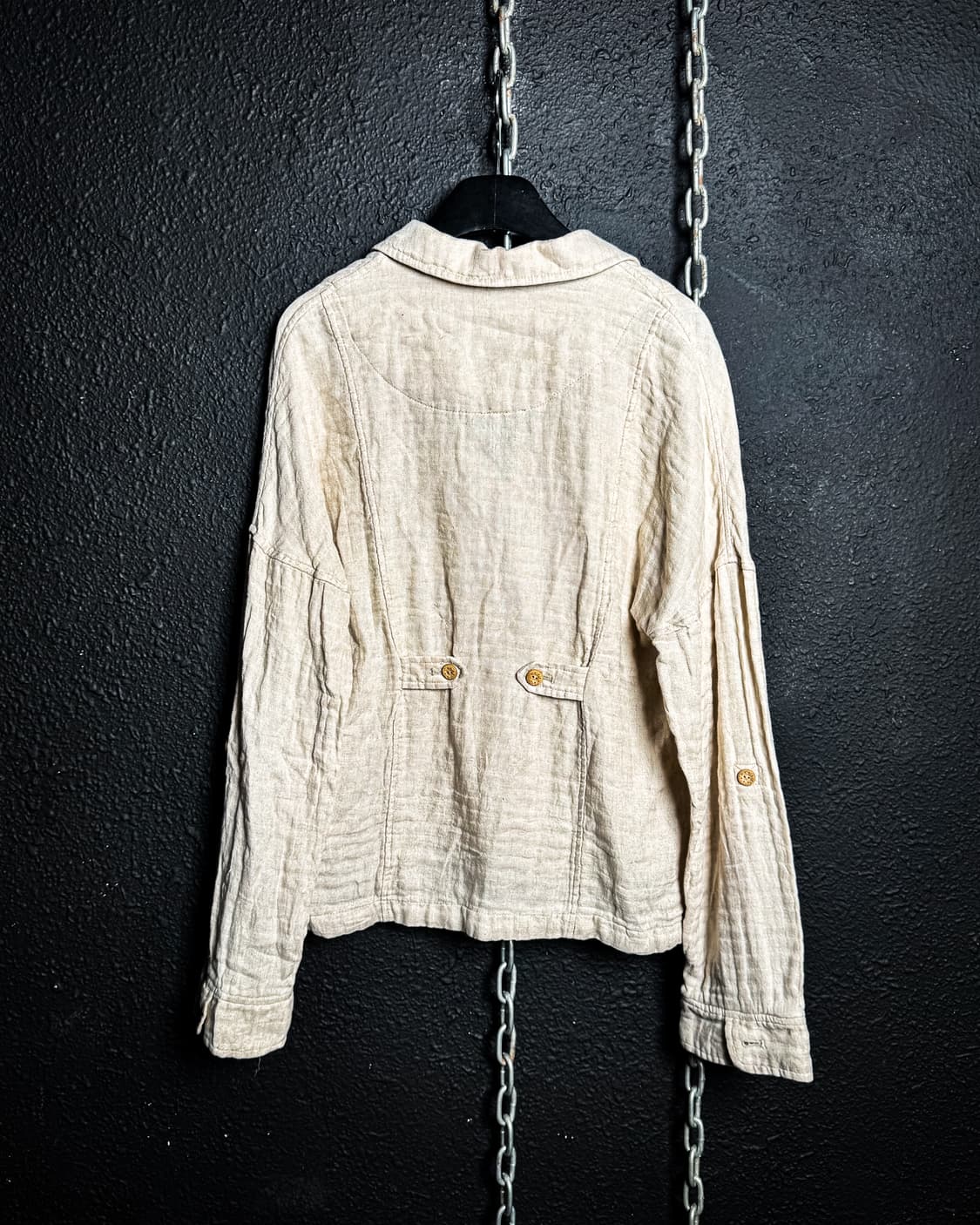 AS KNOW AS DE BASE – Natural Linen Jacke 상품이미지6