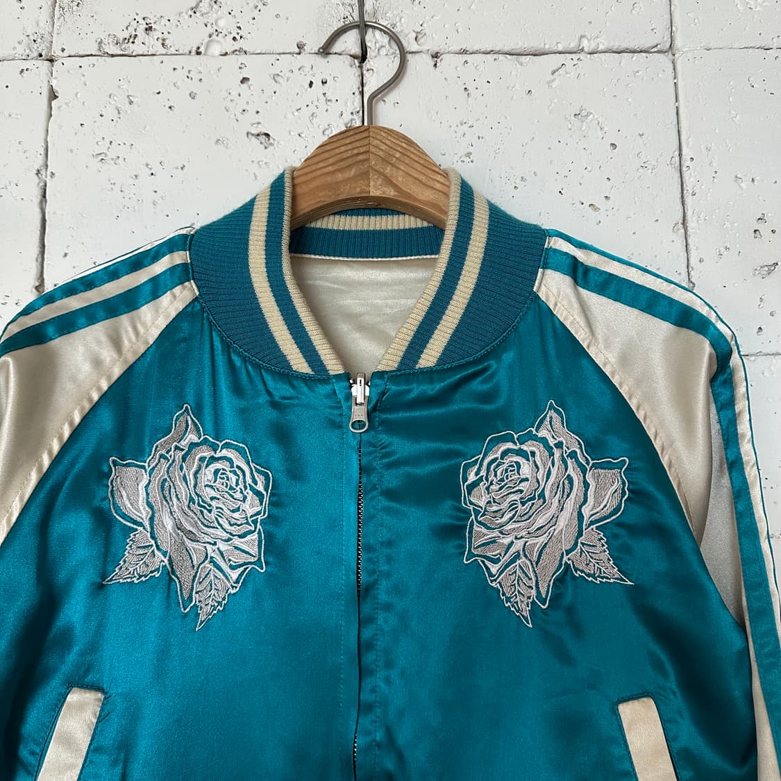 우먼L 빈티지 크롭 스카잔 리버서블 상품이미지2