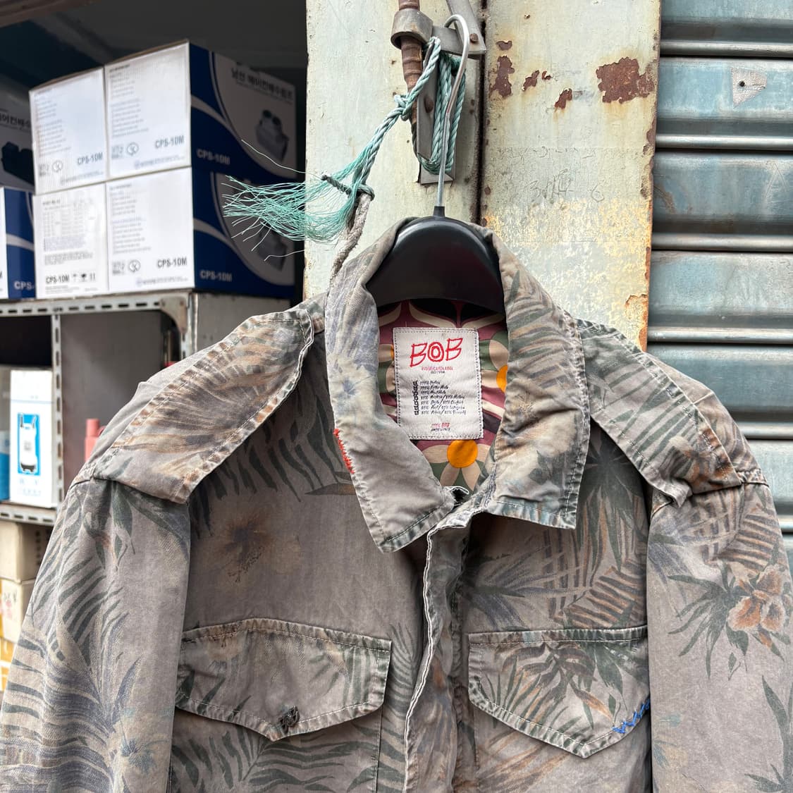 BOB 이태리 플라워 카모플라쥬 필드자켓 상품이미지6